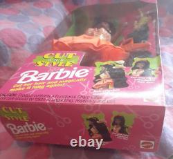 1994 Mattel African American Cut and Style Barbie #12642 NIB