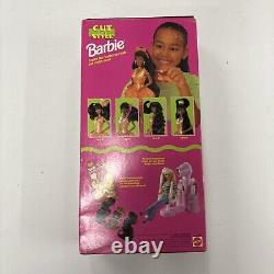 1994 RARE Cut And Style Barbie African American Black Doll Mattel New in BOX