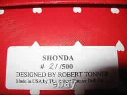 1995 Robert Tonner 20 African American Model Doll Shonda #21/500