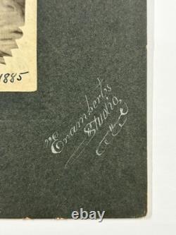 19th C Portrait of Slave African American Black Ephemera Photography Farmville