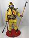 1/6 Customized African American Black Firefighter Fireman + Stand 911 + Gear