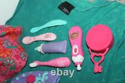 2006 Baby Alive Doll Soft Face African American Black Curls Hasbro 25 Pieces Lot