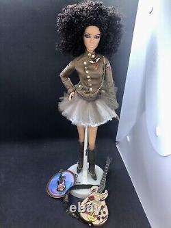 2007 Hard Rock Cafe Barbie Doll African American Model Muse Nichelle for OOAK