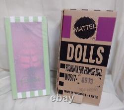2012 Barbie Doll Fuchsia'N Fur Francie African American Gold Label W3517 MINT