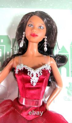 2015 Holiday Barbie African American Christmas Doll #chr78 Nrfb Free Ship