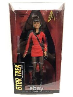 2016 Barbie Black Label Collection Star Trek Lieutenant Uhura 12 Doll New 5oth