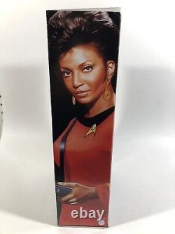 2016 Barbie Black Label Collection Star Trek Lieutenant Uhura 12 Doll New 5oth