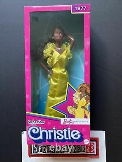 2021 Superstar Christie Barbie 1977 Reproduction Black Label New In Hand