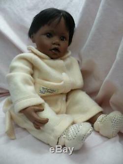 20 AA black Kinderland baby sculpted by Hildegard Gunzel / GOTZmade in Germany