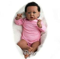 22 Inches Realistic African American Baby Doll Birthday Couple kids Present gift