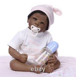 22 Reborn Baby Doll Black Adorable Reborn African American Dolls Indian Boys US