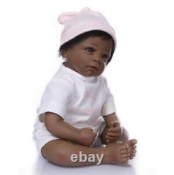 22 Reborn Baby Doll Black Adorable Reborn African American Dolls Indian Boys US