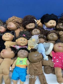 22 VTG & Modern CPK Cabbage Patch Black African American Dolls 80s 90s 00s Used