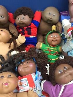 24 VTG & Modern CPK Cabbage Patch Black African American Dolls 80s 90s 00s Used