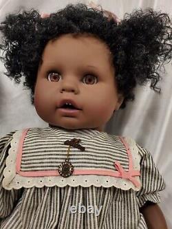 24 Zapf creation doll vintage African American RARE vintage baby TWINS pair