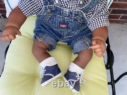 25-YEAR OLD Mylo Pat Secrist 1993 Brown African American Black Baby Doll