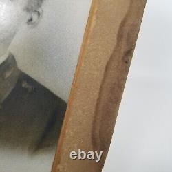 2 African American Black Men Charcoal Portraits Chalk Drawing Gentlemen Antique