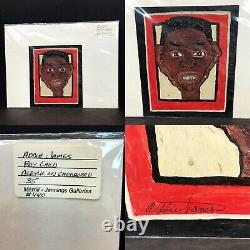 2 Original Addie James Paintings African-American Southern Folk Art