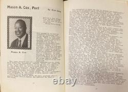 2 Premier 1970s African American MagazinesBLACK FORUMVolume I, #1 & 2Writers