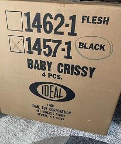 4 Ideal 24 Black AA Baby Crissy Doll's Doll Mint In Sealed Box's Org Ship Box