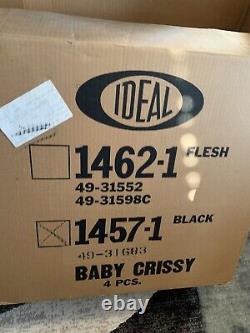 4 Ideal 24 Black AA Baby Crissy Doll's Doll Mint In Sealed Box's Org Ship Box