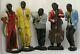 5-20 African American Black Jazz Band Figure, Louis Armstrong, Billie Holiday