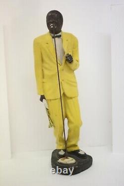 5-20 African American Black Jazz Band Figure, Louis Armstrong, Billie Holiday