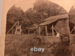 (5) African American Black Southern Stereoview Photographs Cotton Gin Children