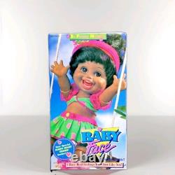 #5 SO FUNNY NATALIE? BABY FACE DOLL Galoob African American AA BLACK Box