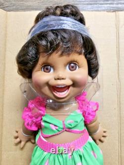 #5 SO FUNNY NATALIE? BABY FACE DOLL Galoob African American AA BLACK Box