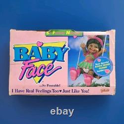 #5 SO FUNNY NATALIE? BABY FACE DOLL Galoob African American AA BLACK Box