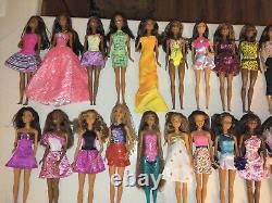 70- Huge Lot of Barbie African American Barbie