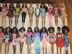 70- Huge Lot of Barbie African American Barbie