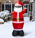 8' African American Black Santa Christmas Holiday Inflatable Yard Decoration NEW