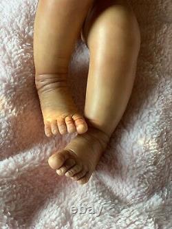 AA Black Or Biracial Realborn Marnie by Bountiful baby Reborn Baby PAINTED KIT