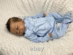 AA Ethnic Biracial Reborn Baby Doll Lane by Sandra White