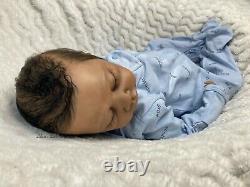 AA Ethnic Biracial Reborn Baby Doll Lane by Sandra White