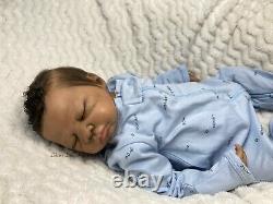 AA Ethnic Biracial Reborn Baby Doll Lane by Sandra White