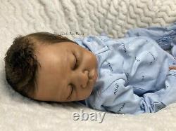 AA Ethnic Biracial Reborn Baby Doll Lane by Sandra White