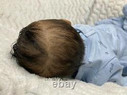 AA Ethnic Biracial Reborn Baby Doll Lane by Sandra White