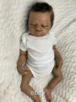 AA Ethnic Biracial Reborn Baby Doll Lane by Sandra White