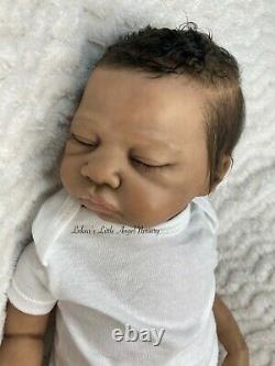 AA Ethnic Biracial Reborn Baby Doll Lane by Sandra White