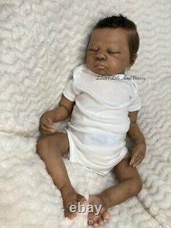 AA Ethnic Biracial Reborn Baby Doll Lane by Sandra White