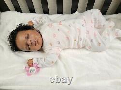 AA Ethnic Reborn Baby Girl Trinity, Everlee kit by Sabine Altenkirch