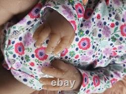 AA reborn baby dolls full body silicone used twin (2 baby girls)