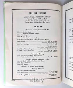 ACTIVIST AFRICAN AMERICAN WOMEN In The BLACK BAPTIST CHURCH 1966 Rare Program