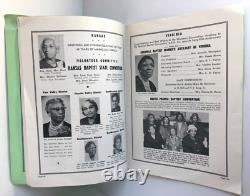ACTIVIST AFRICAN AMERICAN WOMEN In The BLACK BAPTIST CHURCH 1966 Rare Program