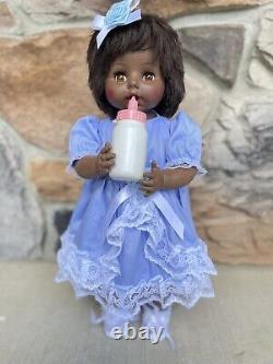 ADORABLE VINTAGE AFRICAN AMERICAN HORSMAN DRINKEE WALKER 21 With ORIG BOTTLE TOY
