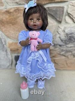 ADORABLE VINTAGE AFRICAN AMERICAN HORSMAN DRINKEE WALKER 21 With ORIG BOTTLE TOY