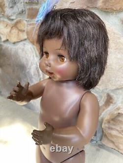 ADORABLE VINTAGE AFRICAN AMERICAN HORSMAN DRINKEE WALKER 21 With ORIG BOTTLE TOY